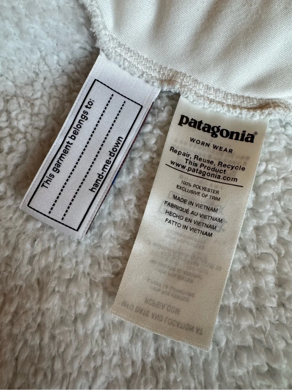 Patagonia kids fluffy